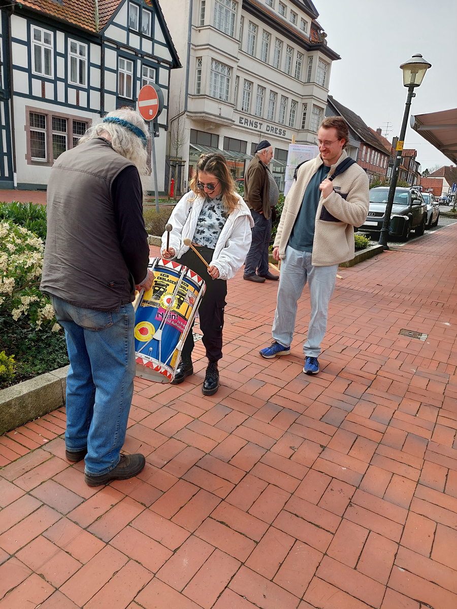 Trommeln in Wittingen